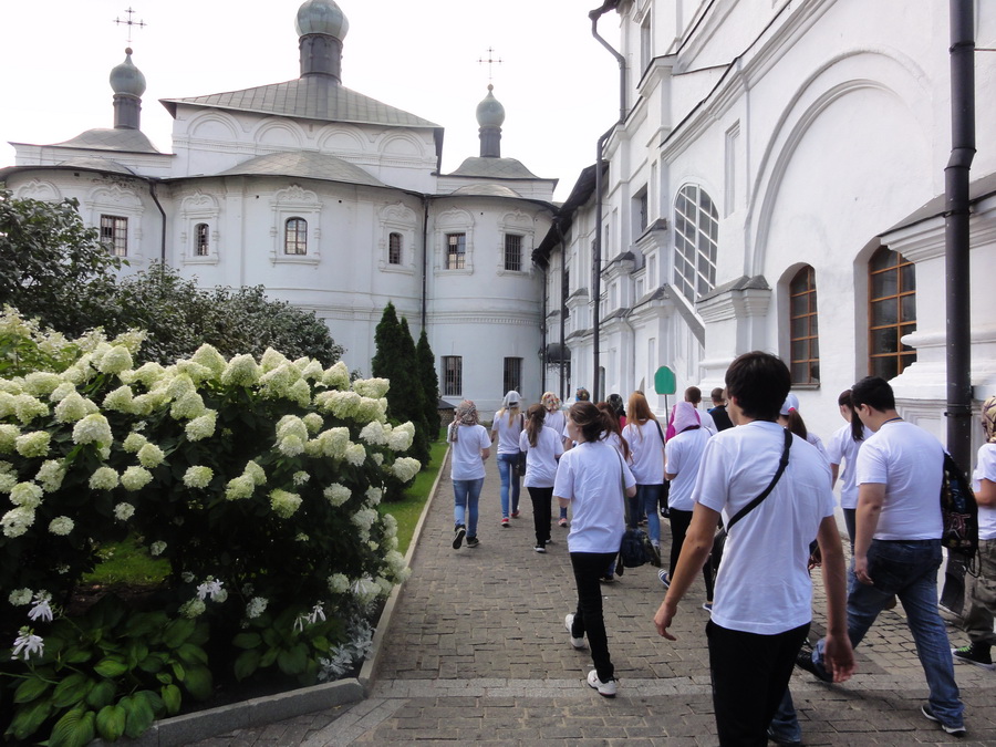 Посещение Новоспасского монастыря
