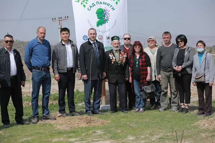 На юге Кыргызстана поддержали международную акцию «Сад памяти»