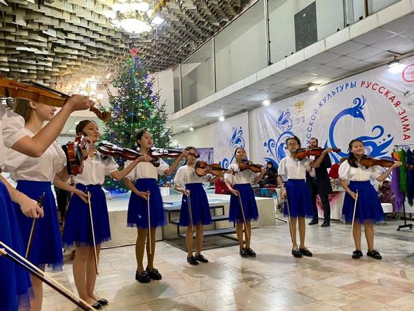 Фестиваль русской культуры и традиций «Русская зима» прошел в Бишкеке