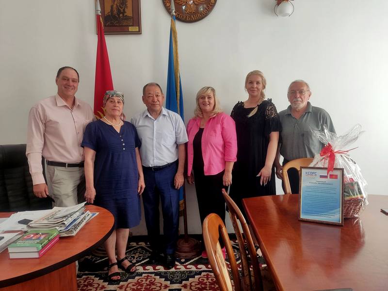 Представители КСОРСК провели встречу с председателем Совета Ассамблеи народа Кыргызстана