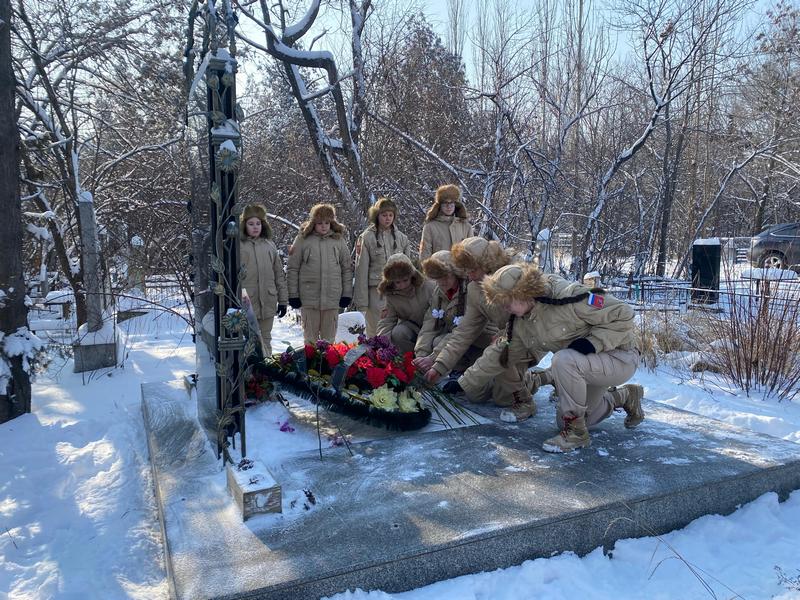 В Бишкеке почтили память защитницы Ленинграда Анны Кутановой