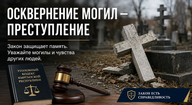 Координационный совет российских соотечественников Кыргызстана требует пресечь акты вандализма на кладбищах республики