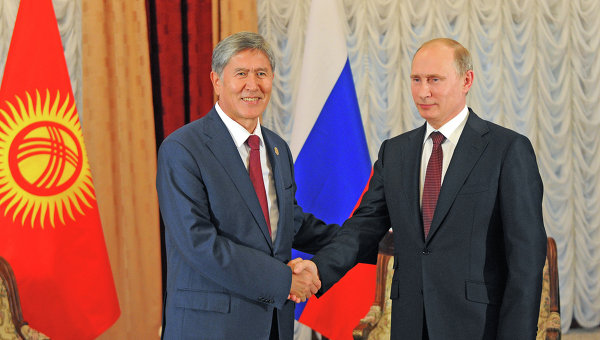 Президенты Кыргызстана и России обсудили развитие сотрудничества